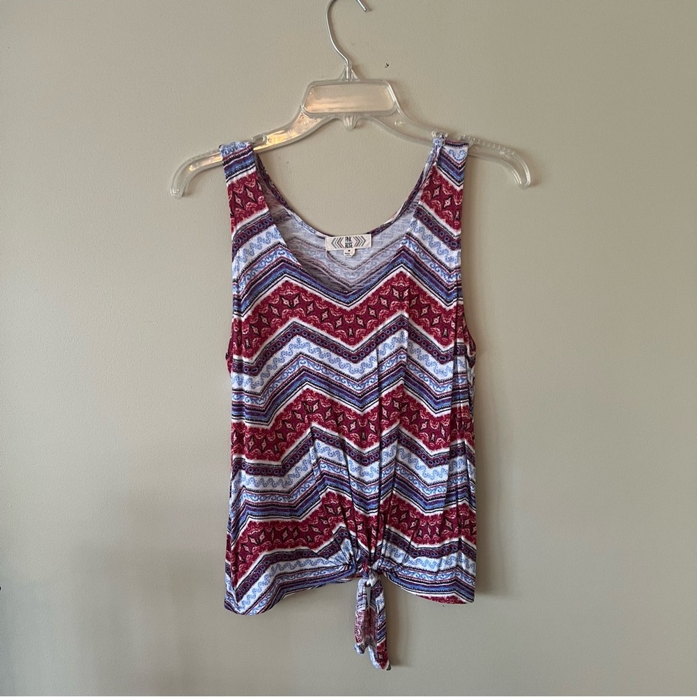 Pink Rose Tank Top (Size Medium)